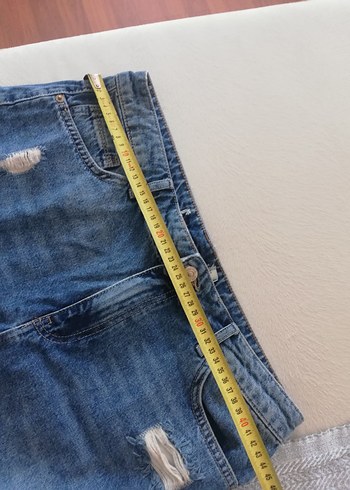 LC Waikiki Kadın Mavi Denim Şort