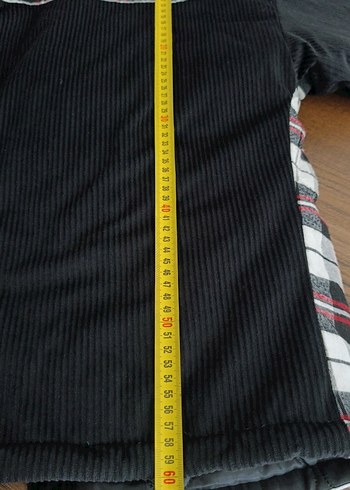 Kadife, Ekose Desenli ,Astarlı,Sokak Stili Kadın Kaban - Görsel 8