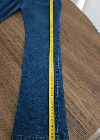 Erkek Mavi Dar Kesim Kot Pantolon - Görsel 10