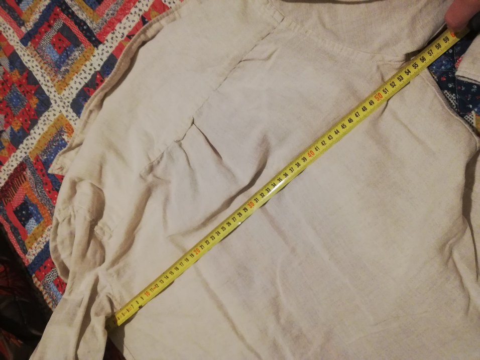 Erkek Krem Keten Uzun Kollu Gömlek - Görsel 5