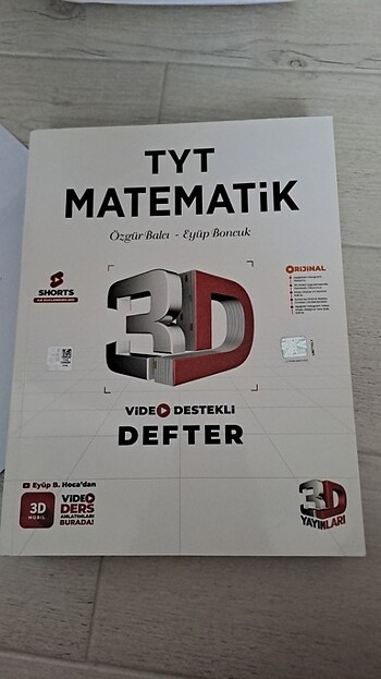 TYT MATEMATIK 3D YAYINLARI EYÜP HOCA