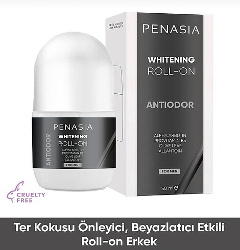 PENASIA Ter kokusu önleyici beyazlatıcı etkili rol-on