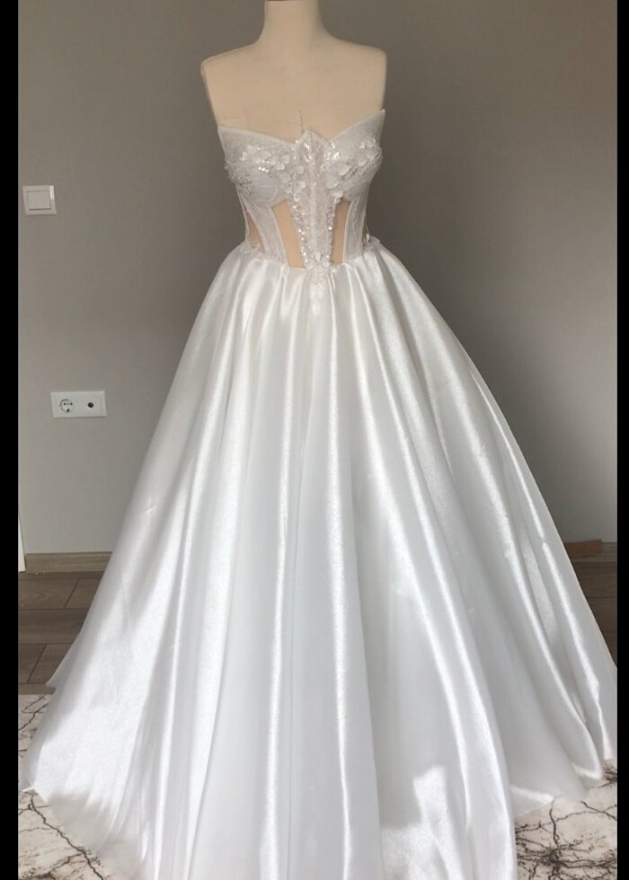 Angelica gelinlik sıfır ürün - Görsel 2