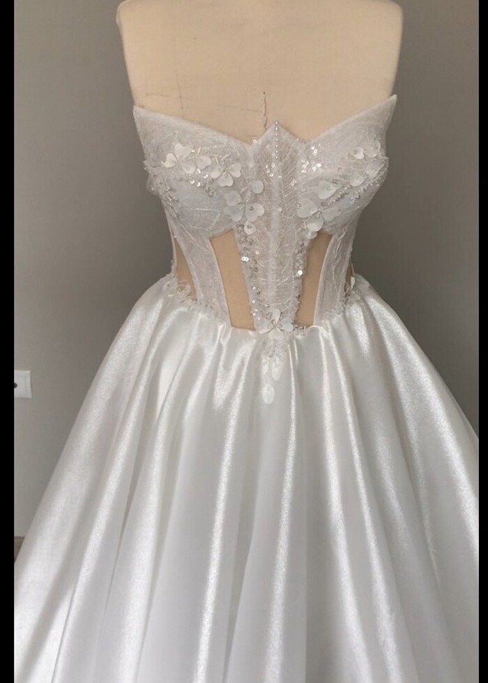 Angelica gelinlik sıfır ürün - Görsel 3