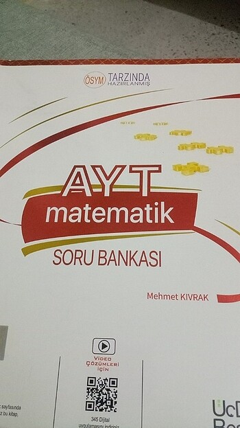 345 yayınları Ayt matematik soru bankası 