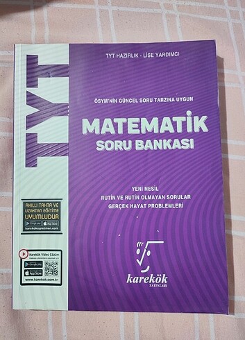 Karakök yayınları tyt matematik soru bankası 