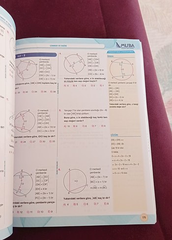 11. Sınıf Matematik Soru Bankası - Muba Yayınları - Görsel 3