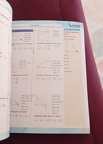 11. Sınıf Matematik Soru Bankası - Muba Yayınları - Görsel 6
