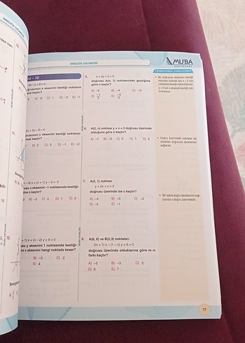 11. Sınıf Matematik Soru Bankası - Muba Yayınları - Görsel 4