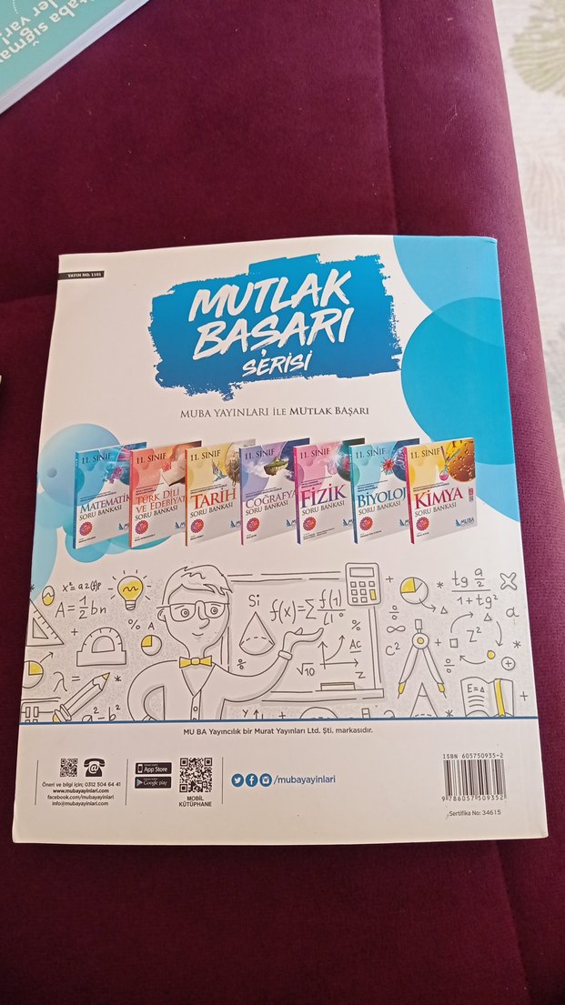 11. Sınıf Matematik Soru Bankası - Muba Yayınları - Görsel 2