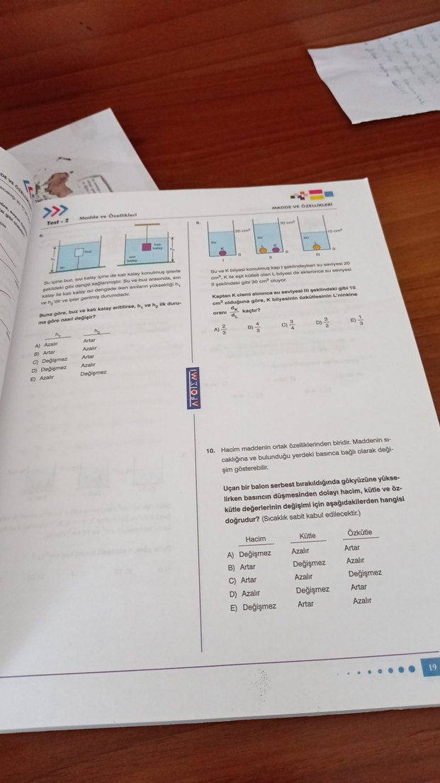 TYT Fizik Soru Bankası - Cehdi Akkuş & Fatih Yılmaz - Görsel 5
