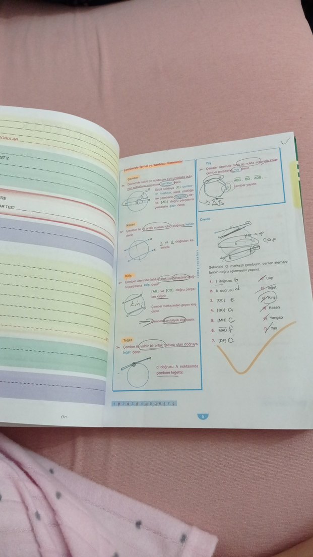 11. Sınıf Matematik Kazanım Merkezli Soru Kitabı - Görsel 3