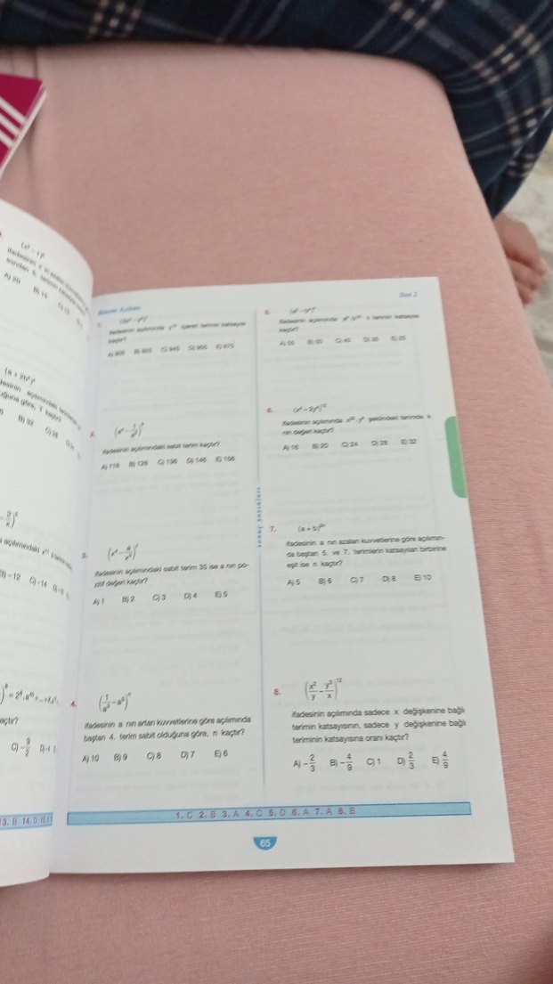 10. Sınıf Matematik Soru Kitabı - Görsel 2