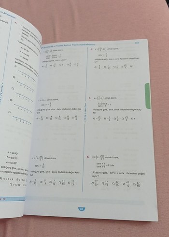 11. Sınıf Matematik Soru Kitapçığı - Görsel 2