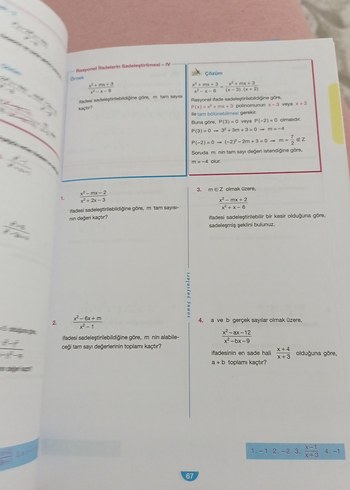 10. Sınıf Matematik Kazanım Merkezli Soru Kitabı - Görsel 3