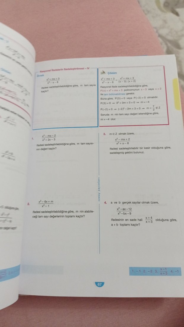 10. Sınıf Matematik Kazanım Merkezli Soru Kitabı - Görsel 3