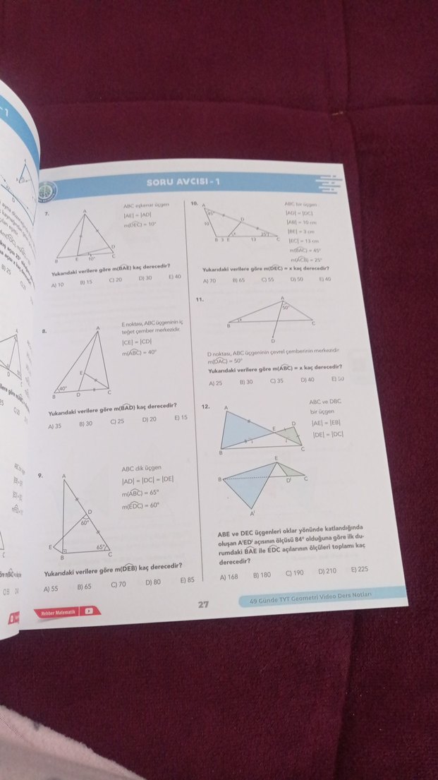 Rehber Matematik ile 49 Günde TYT Geometri Kampı Kitabı - Görsel 4