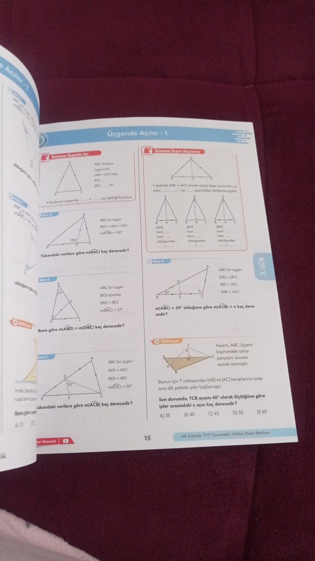 Rehber Matematik ile 49 Günde TYT Geometri Kampı Kitabı - Görsel 5