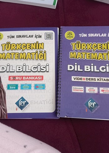 Türkçenin Matematiği Dil Bilgisi Soru Bankası ve Video Ders Kita - Görsel 2