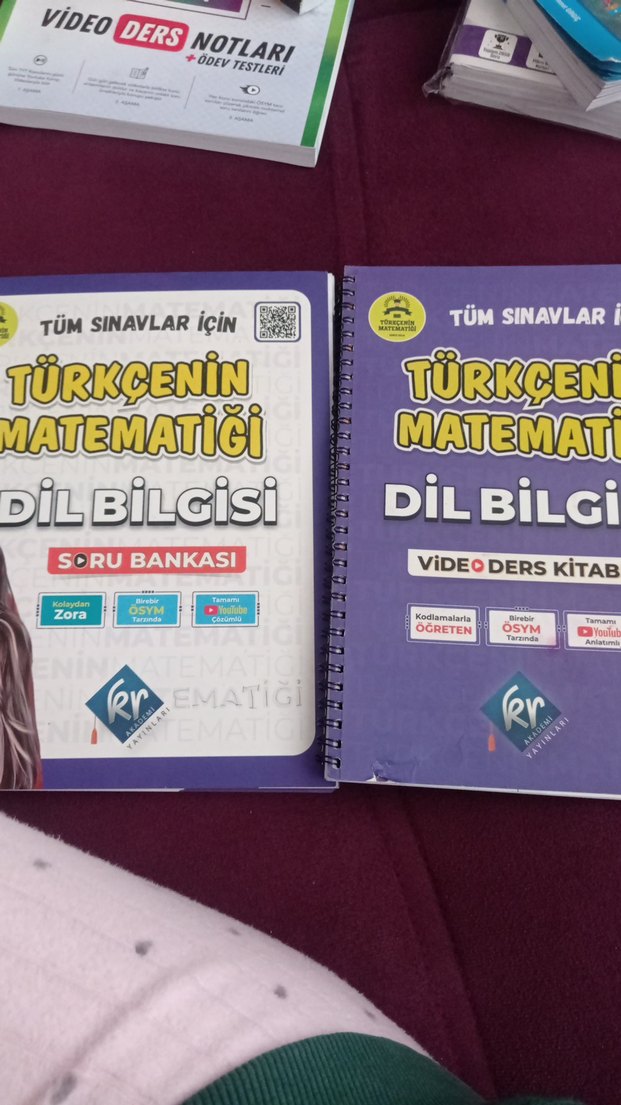 Türkçenin Matematiği Dil Bilgisi Soru Bankası ve Video Ders Kita - Görsel 2