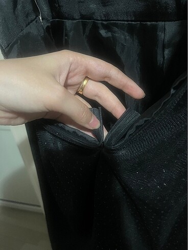 SİYAH ABİYE ELBİSE - Görsel 5