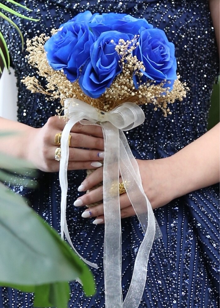 Lacivert Gelin Çiçeği - Görsel 4