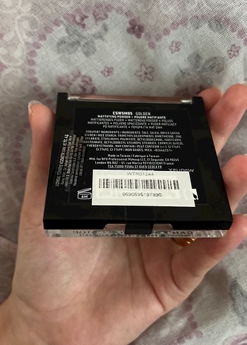 NYX Matlaştırıcı Pudra Cant Stop Wont Stop - Görsel 2