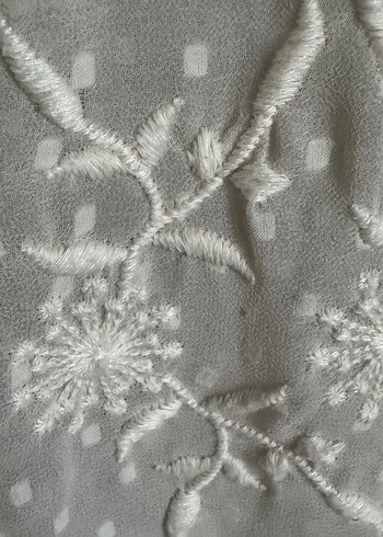 Fabrika Dantel detaylı tül elbise - Görsel 5