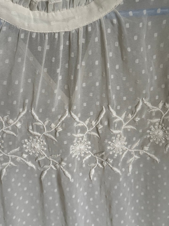 Fabrika Dantel detaylı tül elbise - Görsel 4