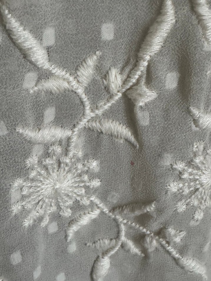 Fabrika Dantel detaylı tül elbise - Görsel 5