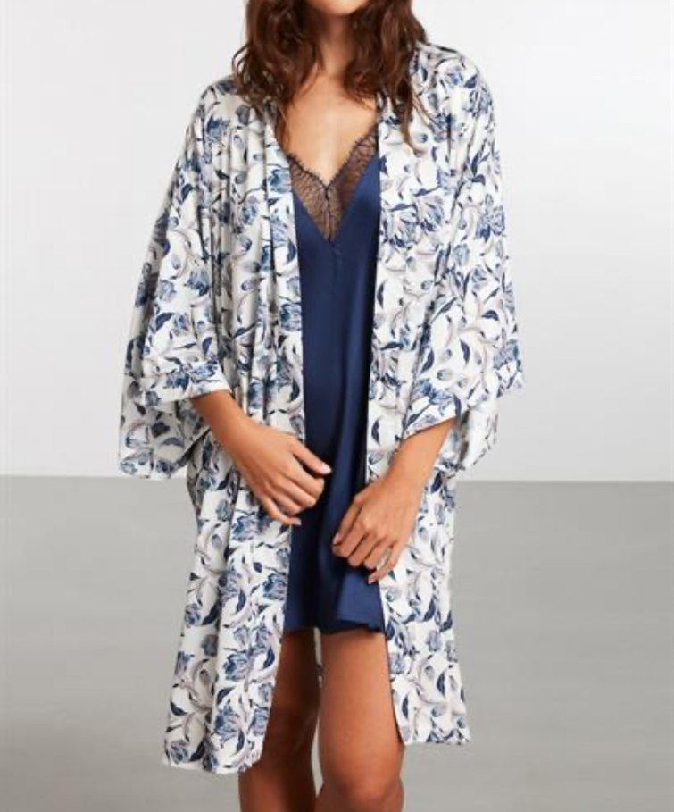 Penye Mood çiçekli saten 3lu takim - Görsel 3