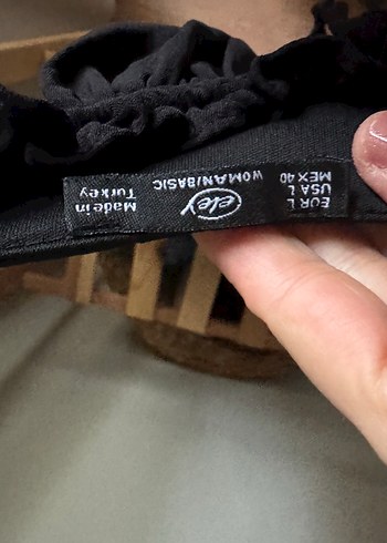 Kısa Kollu Siyah Mini Elbise - Görsel 4