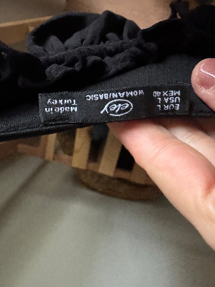 Kısa Kollu Siyah Mini Elbise - Görsel 4