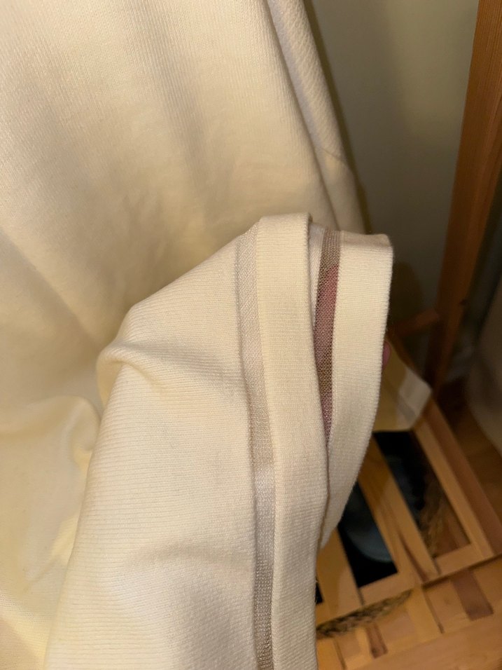 Twist Beyaz Pullu Bluz - Görsel 3