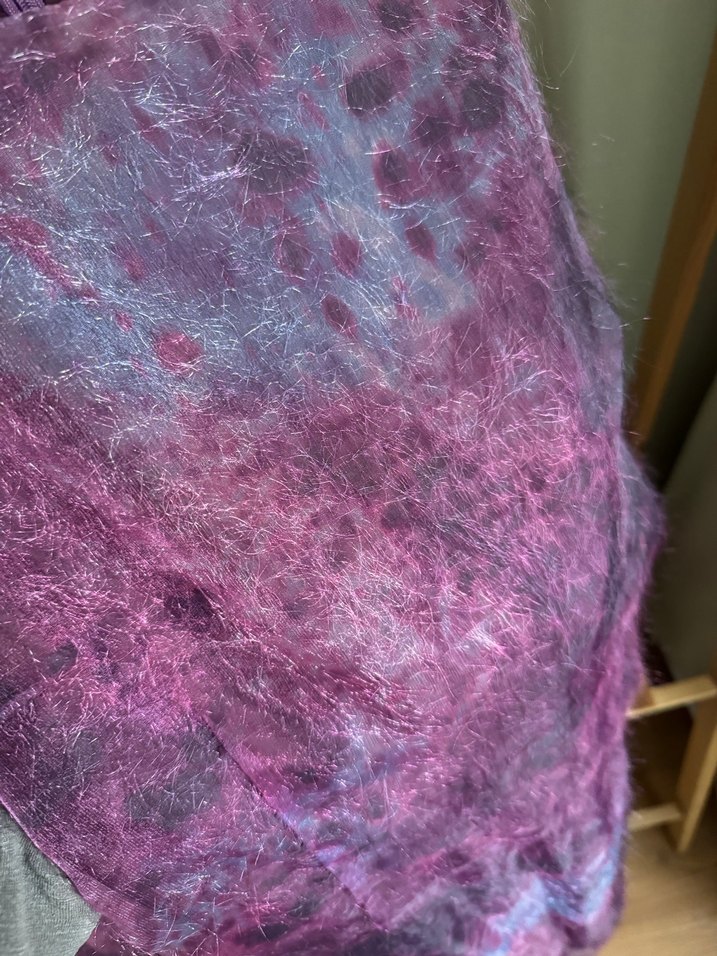 Park Bravo Bordo Mavi İnce Mini Elbise - Görsel 4