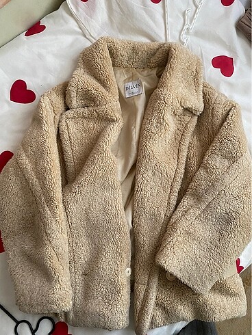 Teddy peluş mont