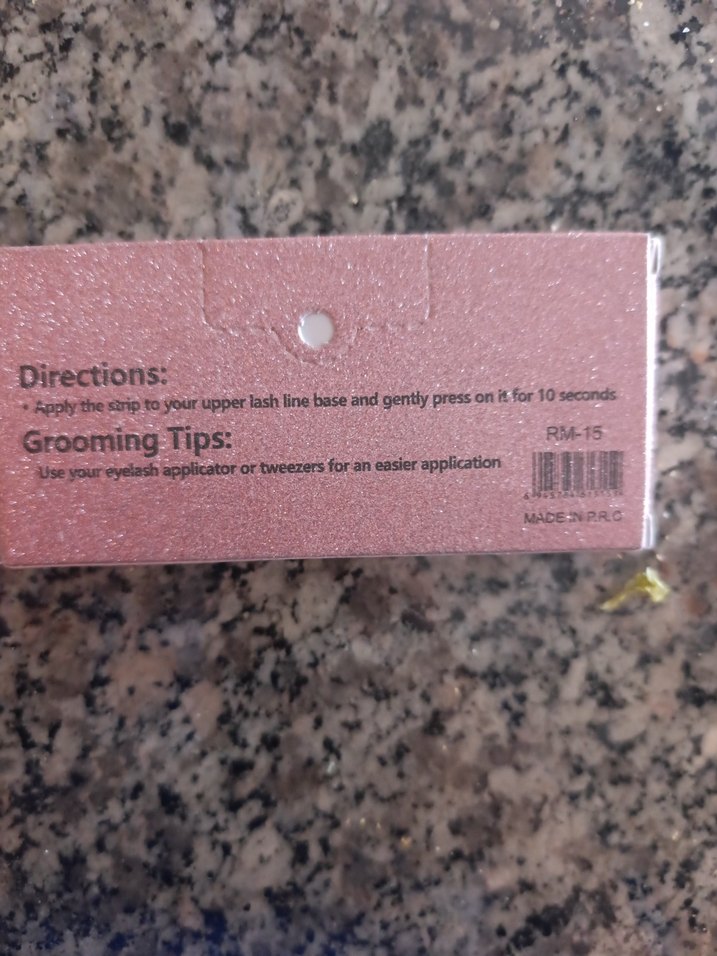 5D Renkli Pembe Takma Kirpik - Görsel 2