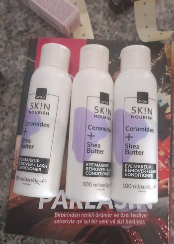 Avon Skin Nourish  makyaj temizleme kremi 3 adet fiyatıdır - Görsel 3