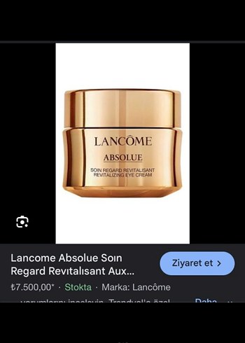 Lancôme Absolue göz kremi - Görsel 6