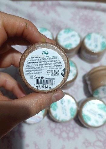Doğal Bitkisel Masaj Kremi 75 ml adet fiyatıdır - Görsel 4