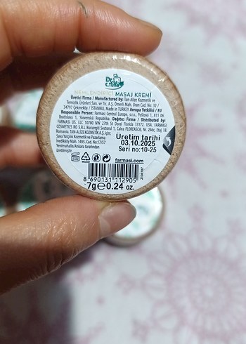 Doğal Bitkisel Masaj Kremi 75 ml adet fiyatıdır - Görsel 3