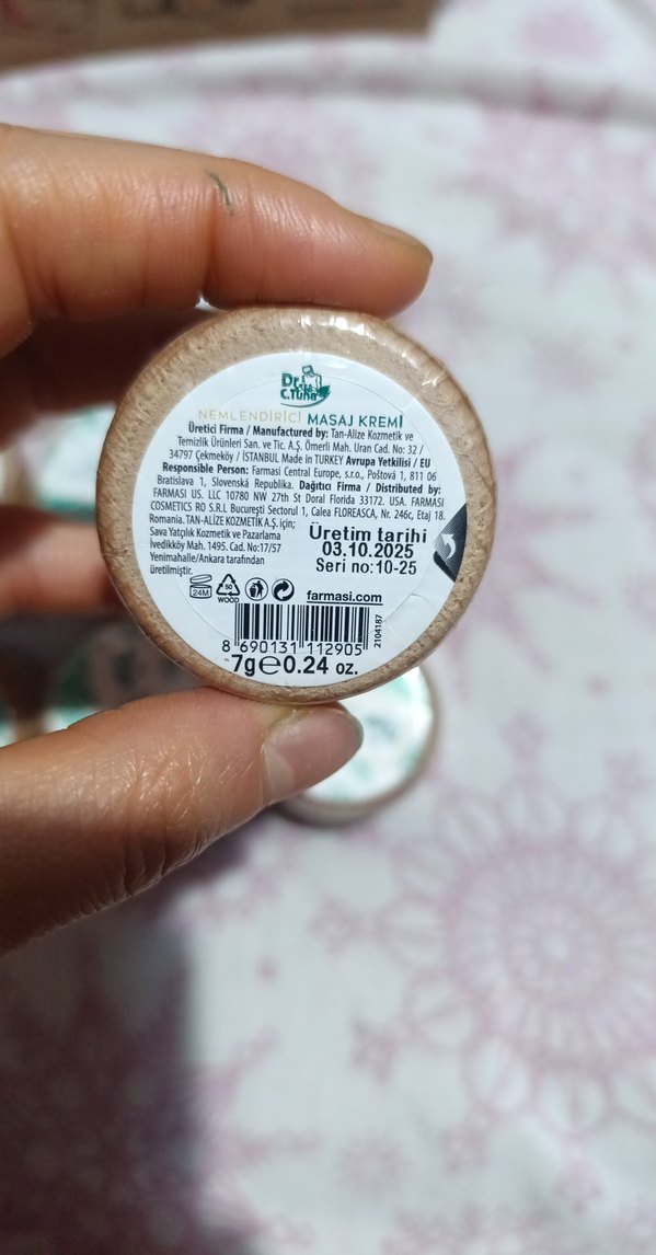 Doğal Bitkisel Masaj Kremi 75 ml adet fiyatıdır - Görsel 3