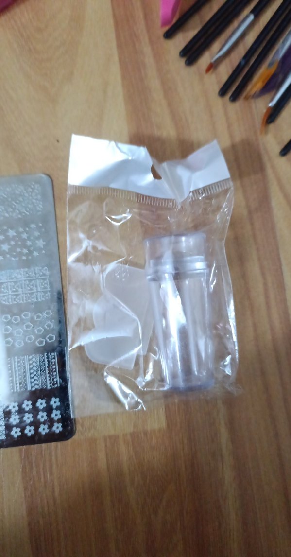 Mavi ve Gri Tırnak Dekorasyon Seti - Görsel 4