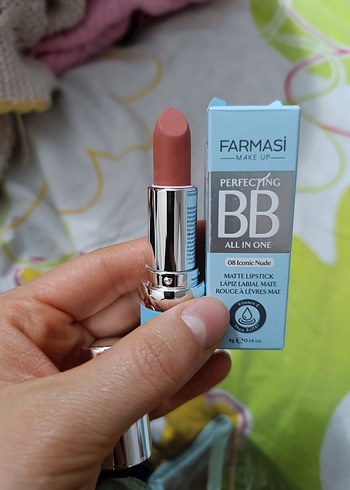 Farmasi BB Krem Mat Ruj 08 İkonik Nude - Görsel 2
