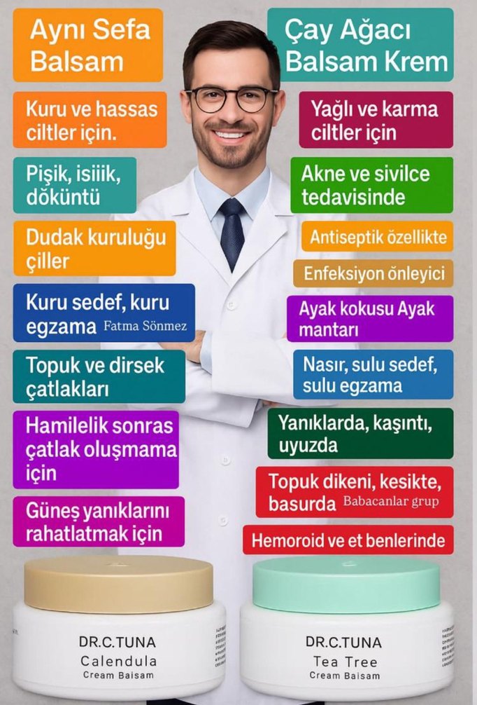 DR.C.TUNA Calendula ve Tea Tree Balm - Görsel 3