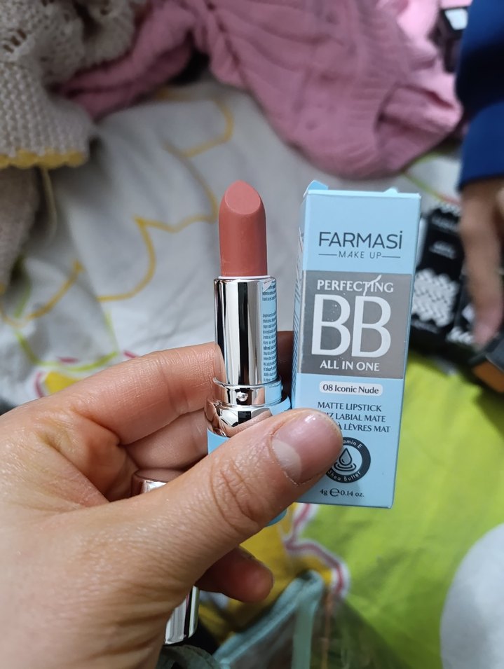 Farmasi Makyaj Mat Nude Ruj 08 numara - Görsel 2