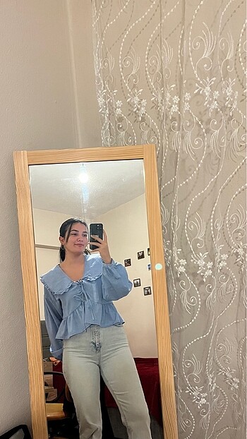 Bebe mavisi bluz