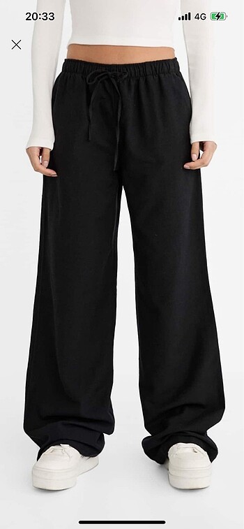 Stradivarius Stradivarius Keten Pantolon