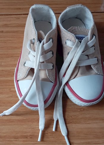 Bej convers bebek ayakkabı