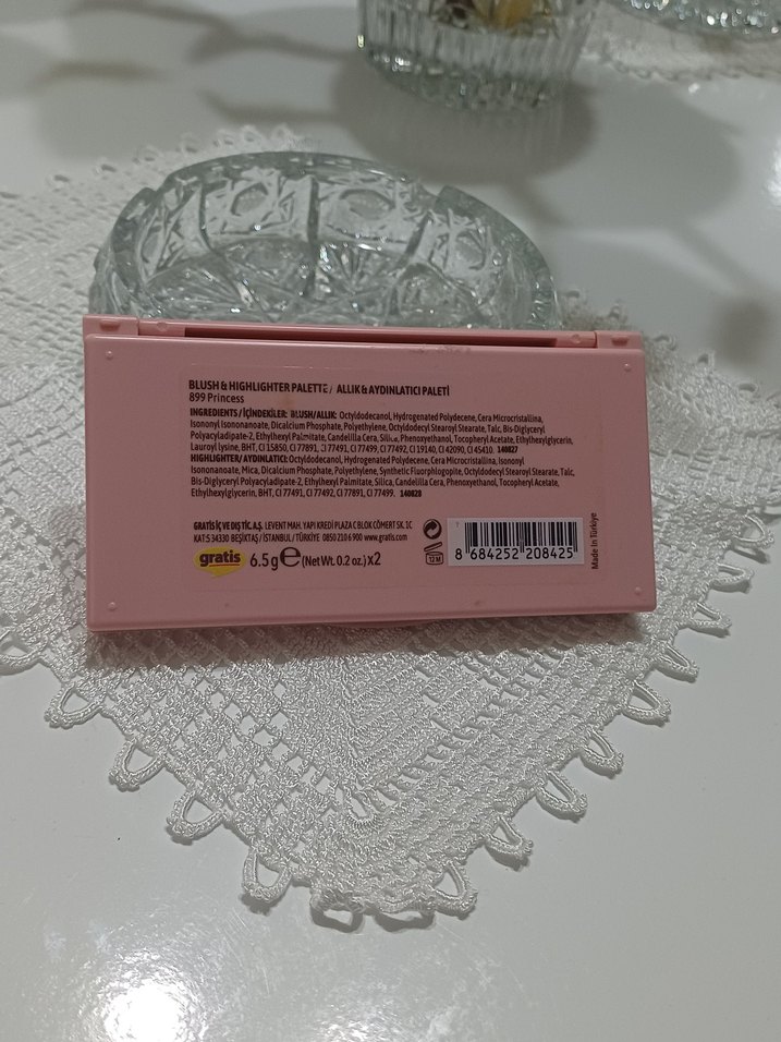 Lykd Parlak Cran Glam Blush Palet - Görsel 3